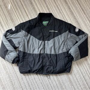 ArcticWear by Arctic Cat Thinsulate Black/Grey Zip Winter Jacket Coat Men's